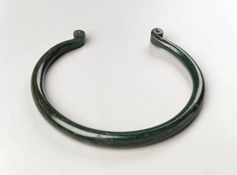 Bronze Age ingot torque, a ring of copper alloy used as raw metal