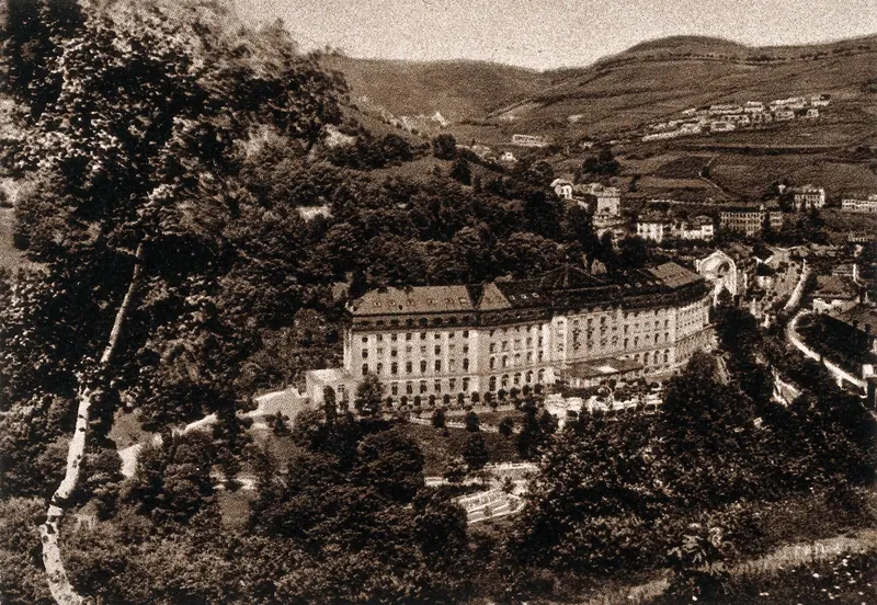 The Radium Palace Hotel at Joachimsthal (Jachymov), Bohemia