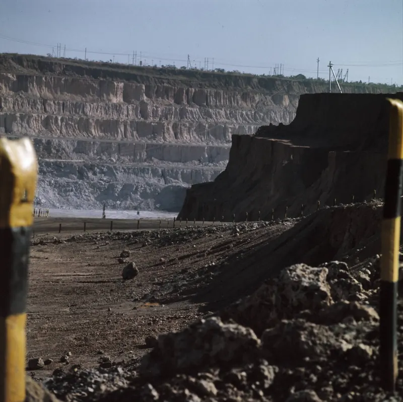 The copper mine at Kolwezi, Zaire
