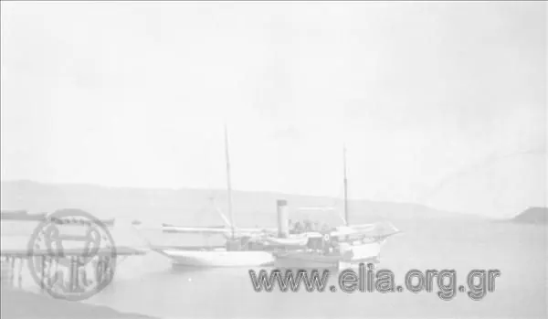 Mining works at Laurion in Attica, photographed in 1903