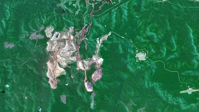 Carajás from orbit in 2025